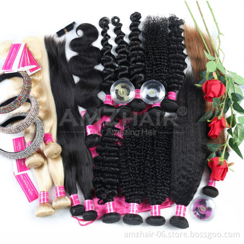 Raw Kinky Curly Brazilian Virgin Human Hair Extension Wholesale Cuticle Aligned Human Hair Bundle Natural Hair Product Vendor